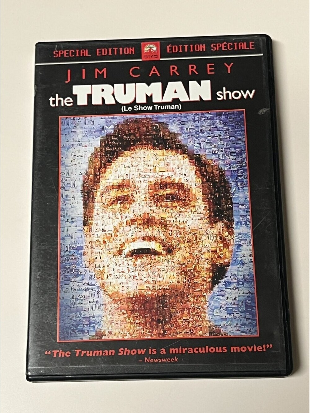 The Truman Show DVD Special Edition Jim Carrey 1998 Comedy Region 1 Peter Weir